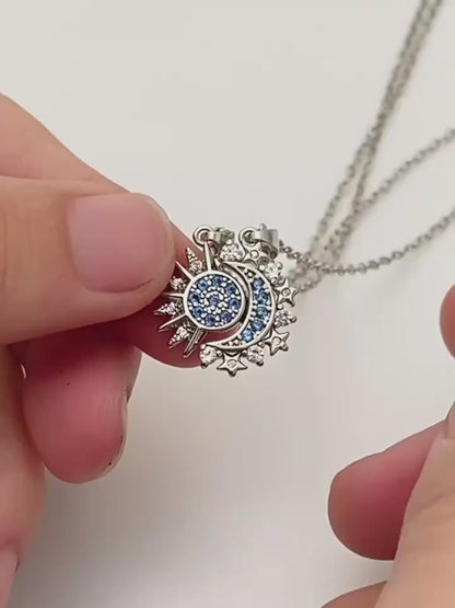 Video: the Éclipse couple necklace set worn and joined